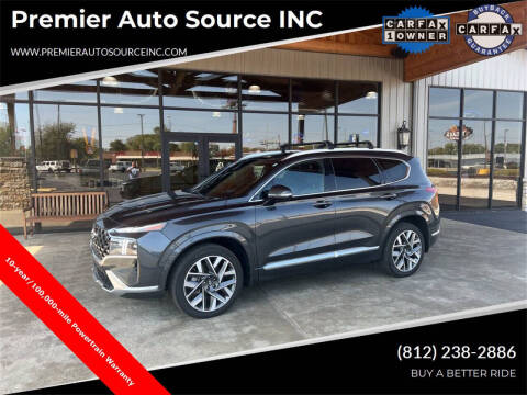 2022 Hyundai Santa Fe for sale at Premier Auto Source INC in Terre Haute IN