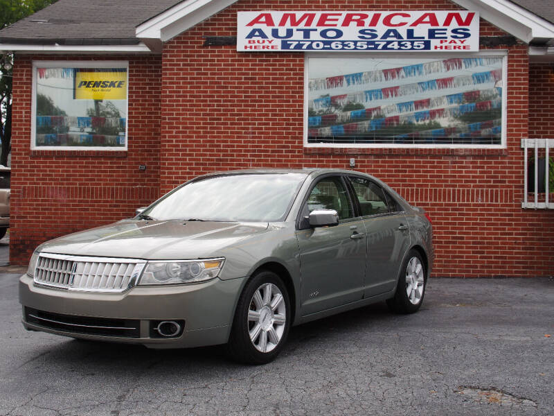 2008 Lincoln MKZ for sale at AMERICAN AUTO SALES LLC in Austell GA