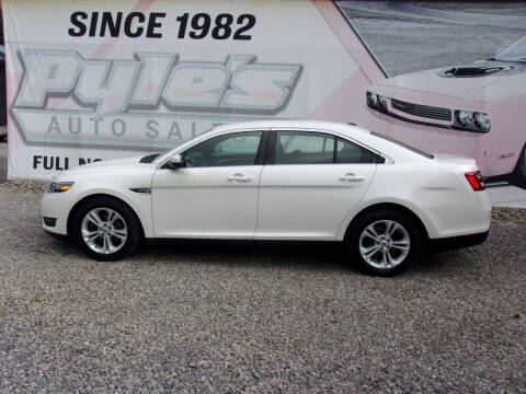 2015 Ford Taurus for sale at Pyles Auto Sales in Kittanning PA