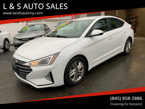 2019 Hyundai Elantra for sale at L & S AUTO SALES in Port Jervis NY