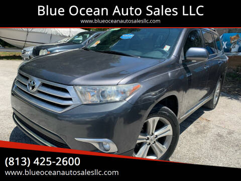 2012 Toyota Highlander for sale at Blue Ocean Auto Sales LLC in Tampa FL