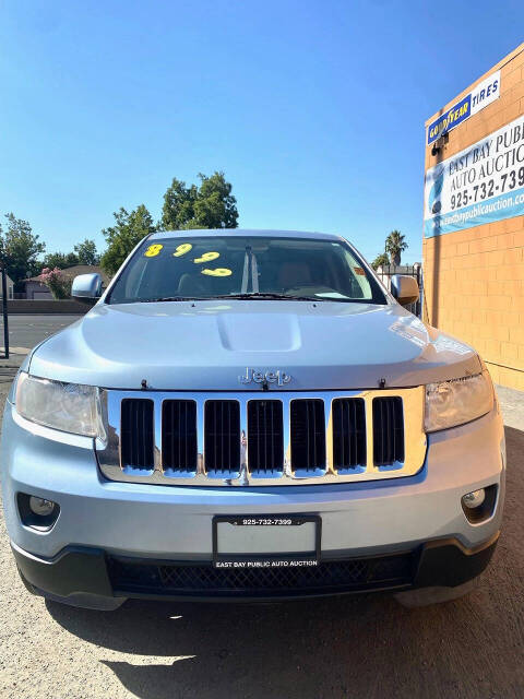 2013 Jeep Grand Cherokee for sale at East Bay Public Auto Auction in Antioch, CA