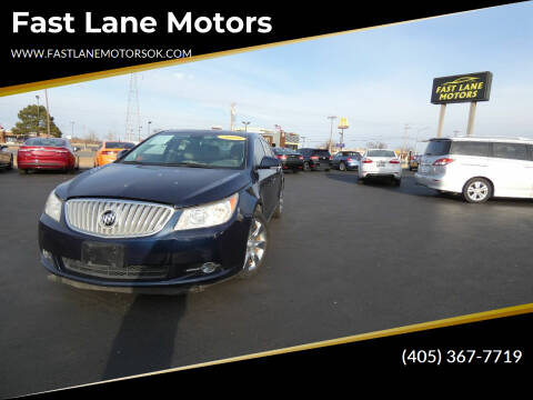2010 Buick LaCrosse for sale at Fast Lane Motors in Oklahoma City OK
