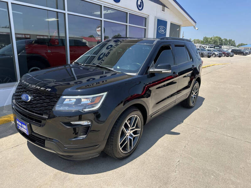 Used 2018 Ford Explorer Sport with VIN 1FM5K8GT2JGB90130 for sale in Saint Paul, NE