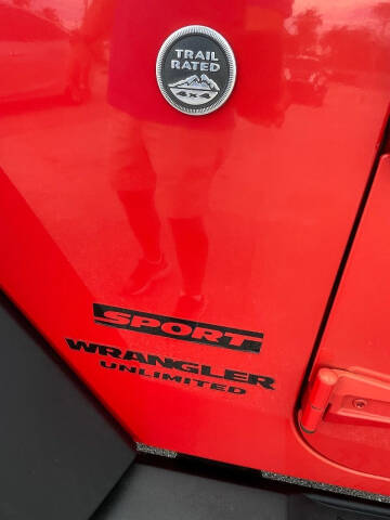 2013 Jeep Wrangler Unlimited Sport