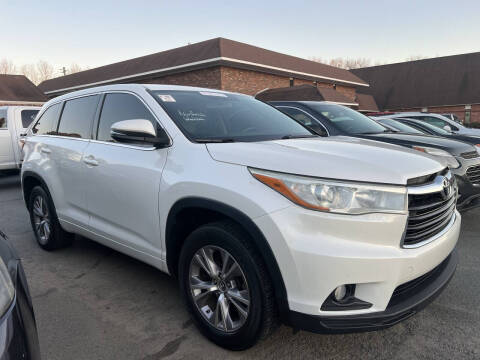 2016 Toyota Highlander for sale at Northside Wholesale Inc in Jacksonville AR
