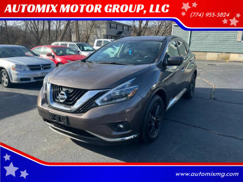 2018 Nissan Murano for sale at AUTOMIX MOTOR GROUP, LLC in Swansea MA