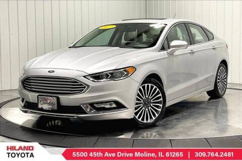 2017 Ford Fusion for sale at HILAND TOYOTA in Moline IL