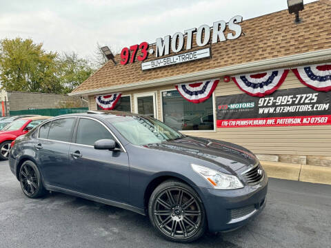 2008 Infiniti G35 for sale at 973 MOTORS in Paterson NJ