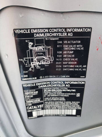 2001 Mercedes-Benz C-Class C 320