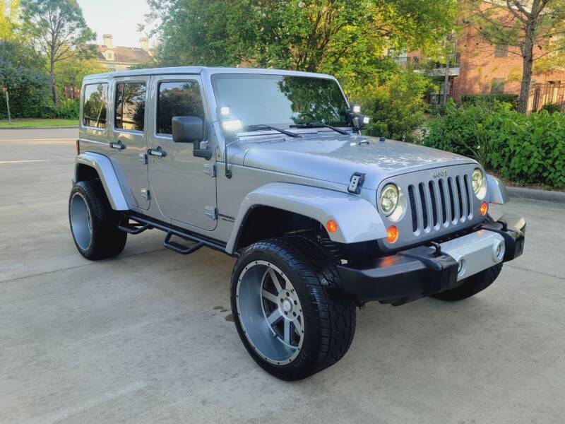 2013 Jeep Wrangler Unlimited for sale at MOTORSPORTS IMPORTS in Houston TX