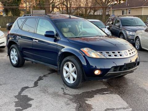 2005 Nissan Murano for sale at BEB AUTOMOTIVE in Norfolk VA