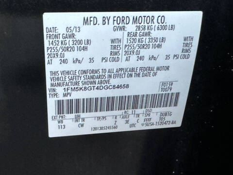 2013 Ford Explorer Sport