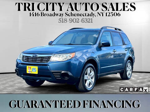 2010 Subaru Forester for sale at Tri City Auto Sales in Schenectady NY