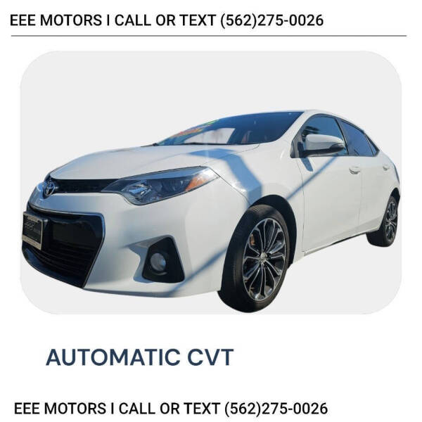 2016 Toyota Corolla S