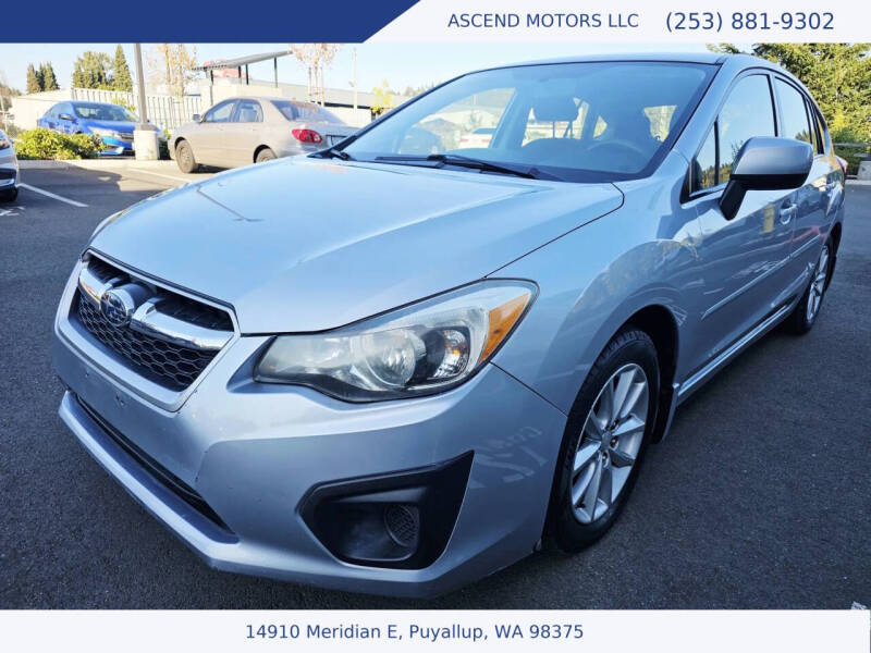 2012 Subaru Impreza 2.0i Premium