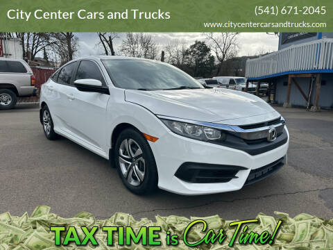 2017 Honda Civic for sale at City Center Cars and Trucks in Roseburg OR