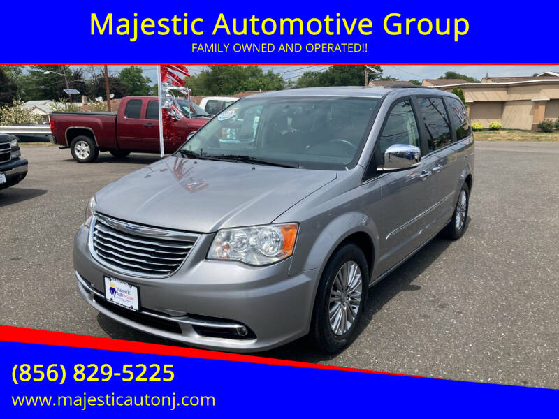 2016 Chrysler Town and Country for sale at Majestic Automotive Group in Cinnaminson NJ