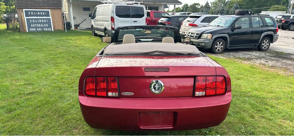 2005 Ford Mustang for sale at Zolinski Auto Sale in Saginaw, MI