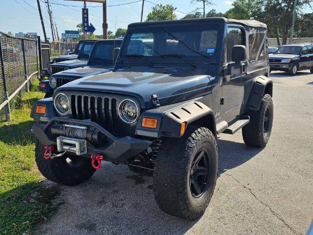 2006 Jeep Wrangler for sale at AUTO VALUE FINANCE INC in Houston TX