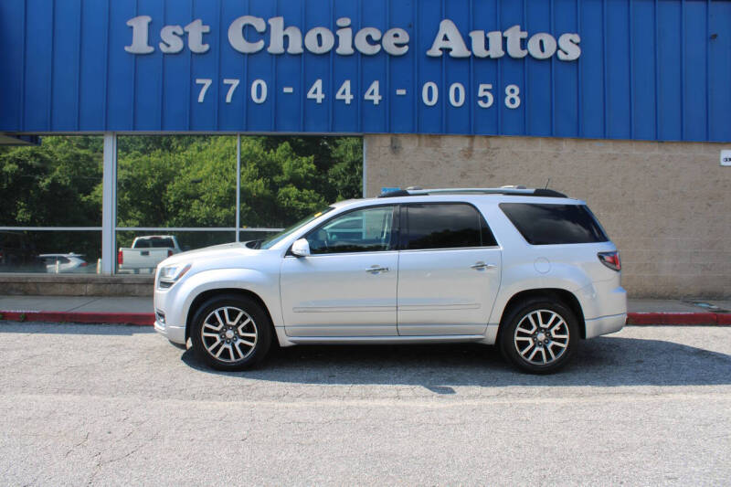 2016 GMC Acadia Denali