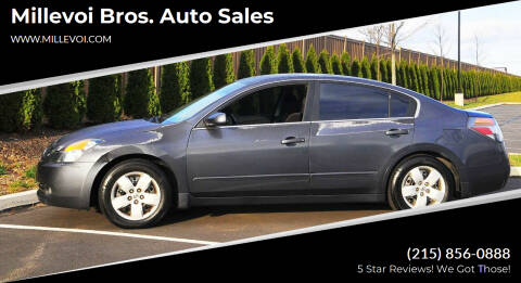 2008 Nissan Altima for sale at Millevoi Bros. Auto Sales in Philadelphia PA