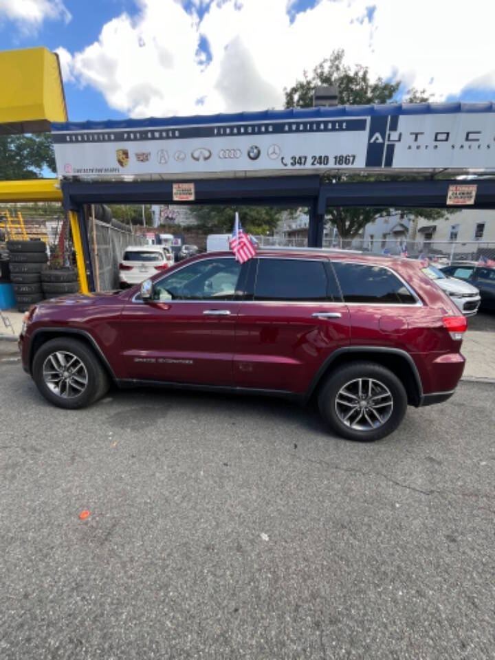 2018 Jeep Grand Cherokee for sale at Autocraft Auto Sales Inc in Brooklyn, NY