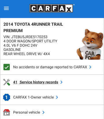 2014 Toyota 4Runner Trail Premium