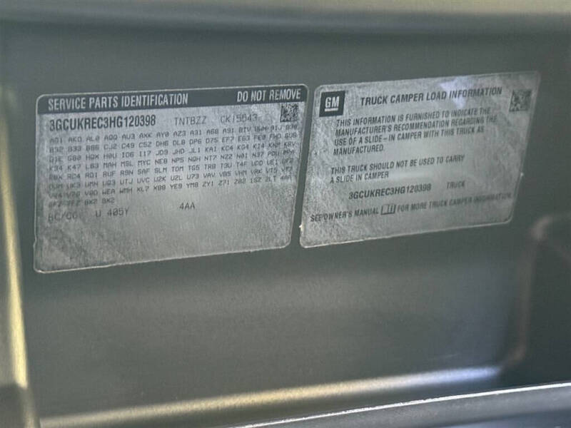 2017 Chevrolet Silverado 1500