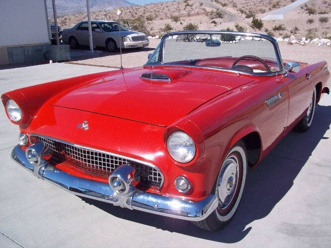 1955 Ford Thunderbird for sale at Classic Car Deals in Cadillac MI