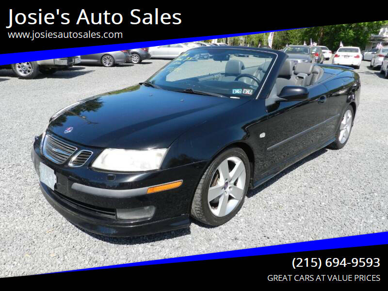 2006 Saab 9-3 for sale at Josie's Auto Sales in Gilbertsville PA