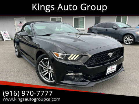 2015 Ford Mustang for sale at Kings Auto Group in Sacramento CA