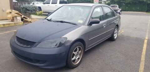 2005 Honda Civic for sale at Central Jersey Auto Trading in Jackson NJ