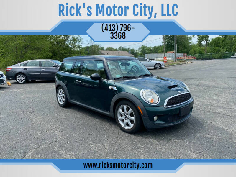 2010 MINI Cooper Clubman for sale at Rick's Motor City, LLC in Springfield MA