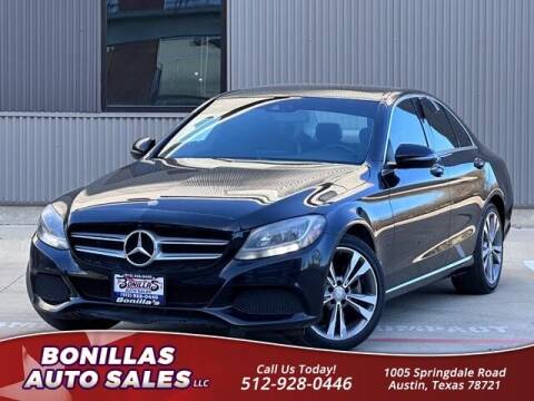 2016 Mercedes-Benz C-Class for sale at Bonillas Auto Sales in Austin TX