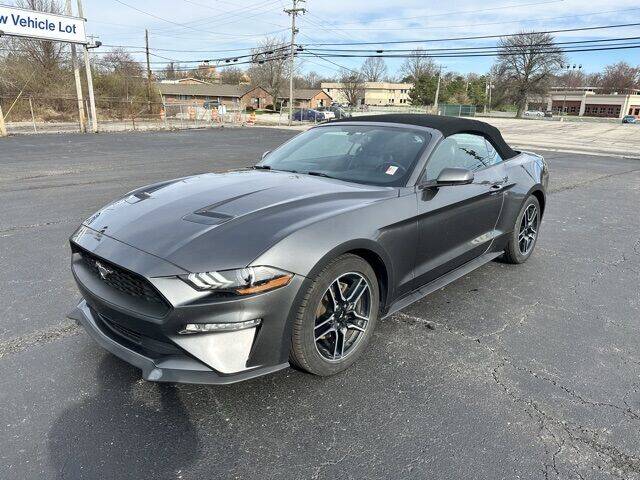 2020 Ford Mustang for sale at MATHEWS FORD in Marion OH