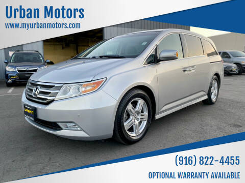 2012 Honda Odyssey for sale at Urban Motors in Sacramento CA