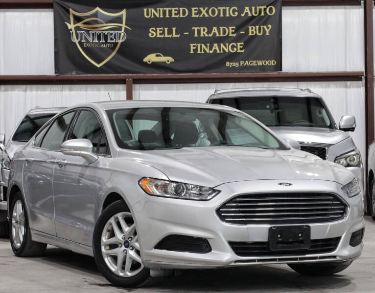 2015 Ford Fusion for sale at United Exotic Auto in Houston TX