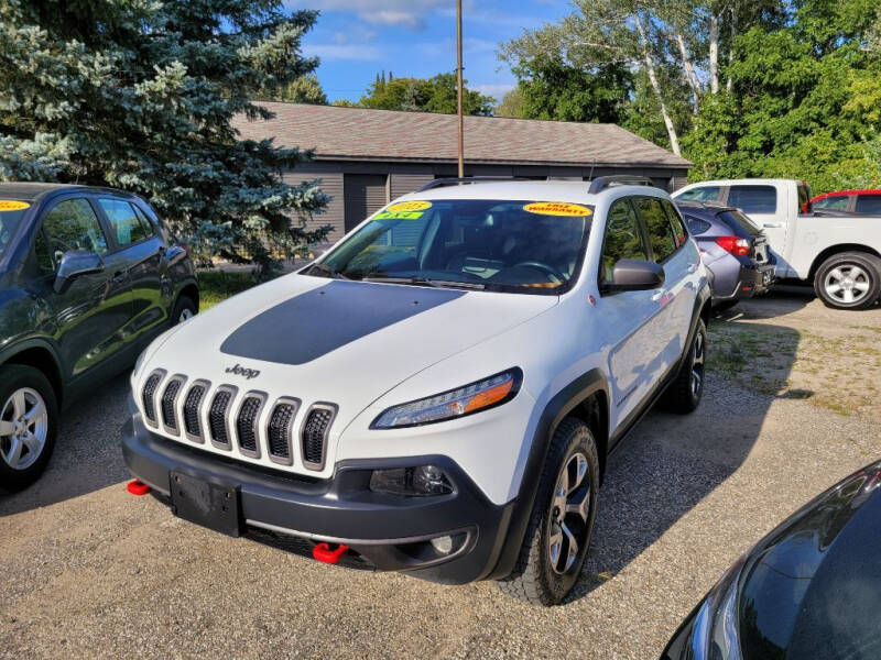 2015 Jeep Cherokee for sale at Clare Auto Sales, Inc. in Clare MI