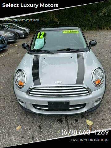 2012 MINI Cooper Hardtop for sale at Select Luxury Motors in Cumming GA