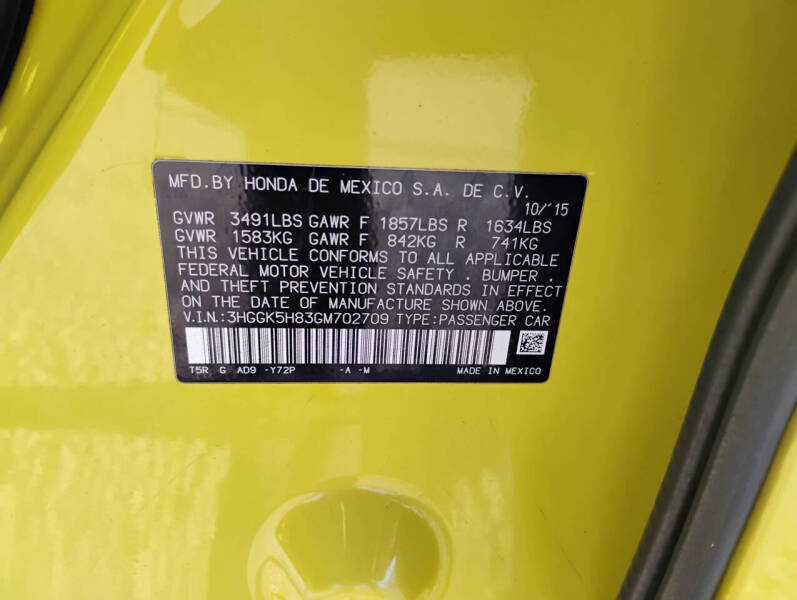 2016 Honda Fit EX-L