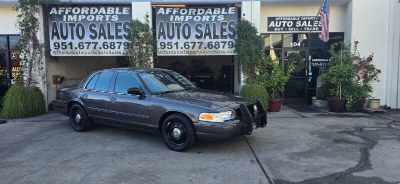 2011 Ford Crown Victoria for sale at Affordable Imports Auto Sales in Murrieta CA