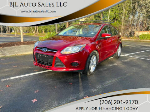 2013 Ford Focus for sale at BJL Auto Sales LLC in Federal Way WA