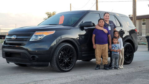 2014 Ford Explorer for sale at BENCOMO MOTORS in El Paso TX