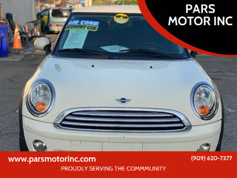 2009 MINI Cooper for sale at PARS MOTOR INC in Pomona CA