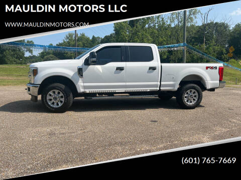 2019 Ford F-250 Super Duty for sale at MAULDIN MOTORS LLC in Sumrall MS