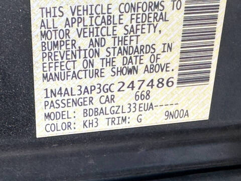 2016 Nissan Altima 2.5