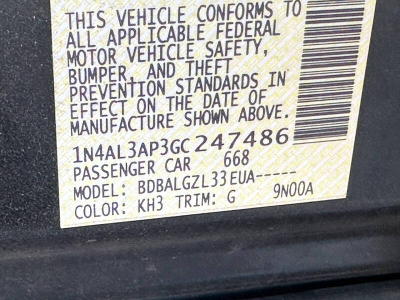 2016 Nissan Altima 2.5