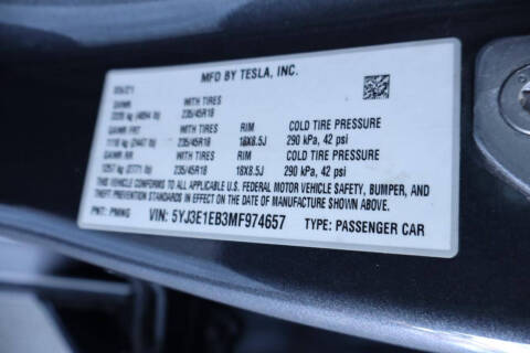 2021 Tesla Model 3 Long Range