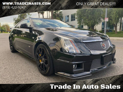 2012 Cadillac CTS-V for sale at Trade In Auto Sales in Van Nuys CA